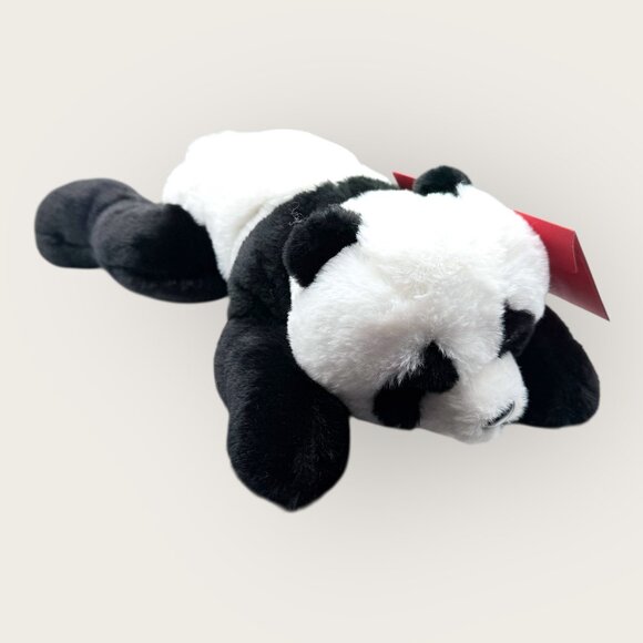 FAO Schwarz Adopt A Pets Plush Panda Bear Toy New Sealed Adoption Papers - Picture 11 of 14